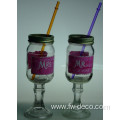 New design 350ml redneck wine glass with straw